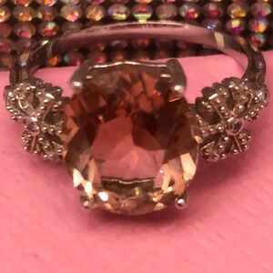 Sterling Silver Imperial Topaz Ring